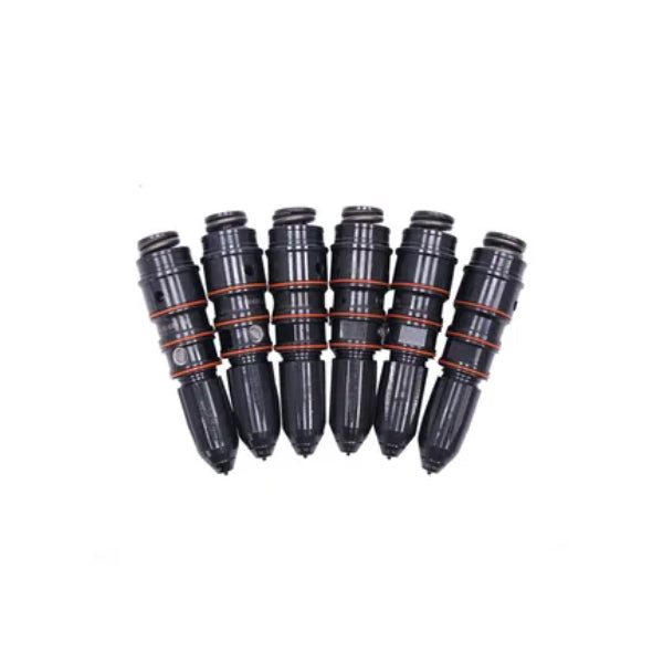 6Pcs Fuel Injector 4914308 for Cummins Engine NTC NH N855 NTA855 NT855 - KUDUPARTS