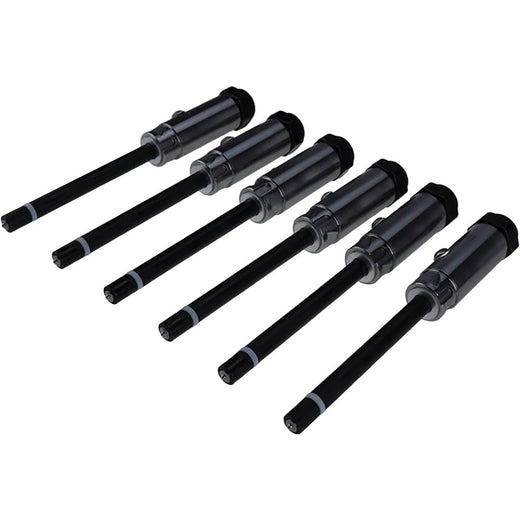 6 PCS Fuel Injector 7W-7032 0R-3424 for Caterpillar CAT Engine 3406 3406B 3406C Tractor D8N Pipelayer 578 - KUDUPARTS