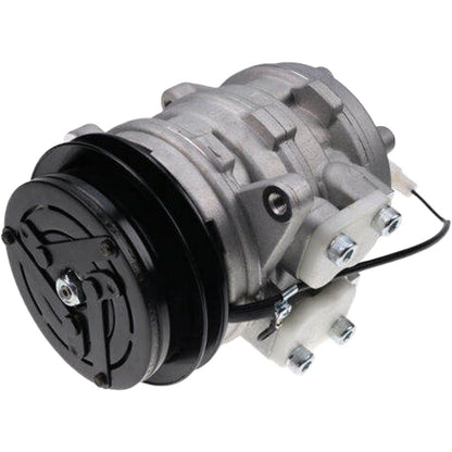 DKS15CH Air Conditioning Compressor 4456130 for Hitachi Excavator IZX200 IZX200LC - KUDUPARTS
