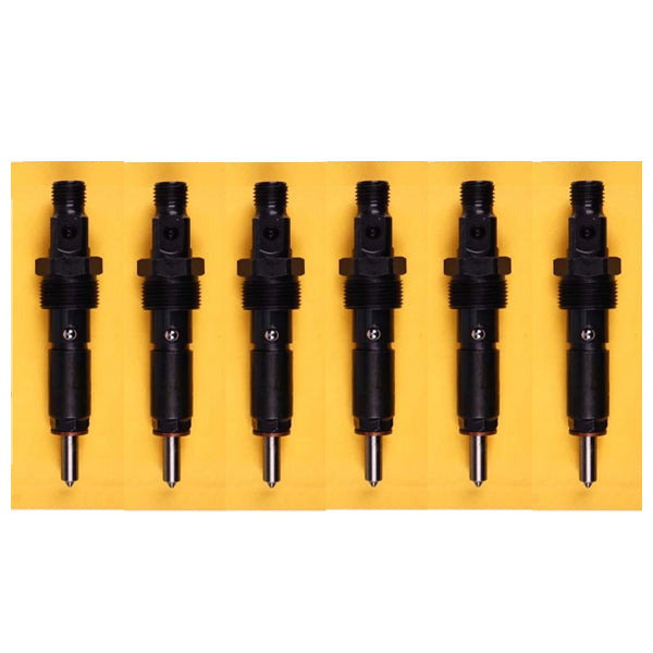 6 PCS Fuel Injector 3909533 for Cummins Engine 6B5.9 6BT - KUDUPARTS