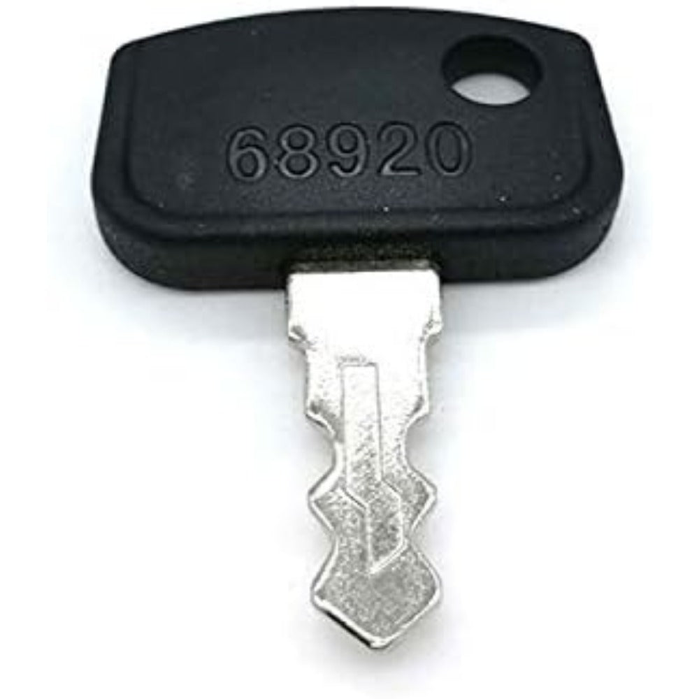 4pcs 68920 Ignition Key for Kubota Buggy RTV 500 900 B26 BX1860 BX2360 ZD321 ZD323 Cart Truck Tractor Mower - KUDUPARTS