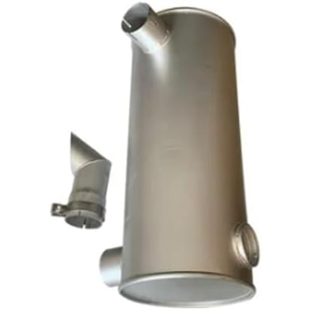 Muffler Silencer 4448414 for Isuzu Engine 6BG1 Hitachi Excavator ZX225U ZX230 ZX240K ZX240LC-3G ZX250 ZX270 ZX280LC ZX300W - KUDUPARTS