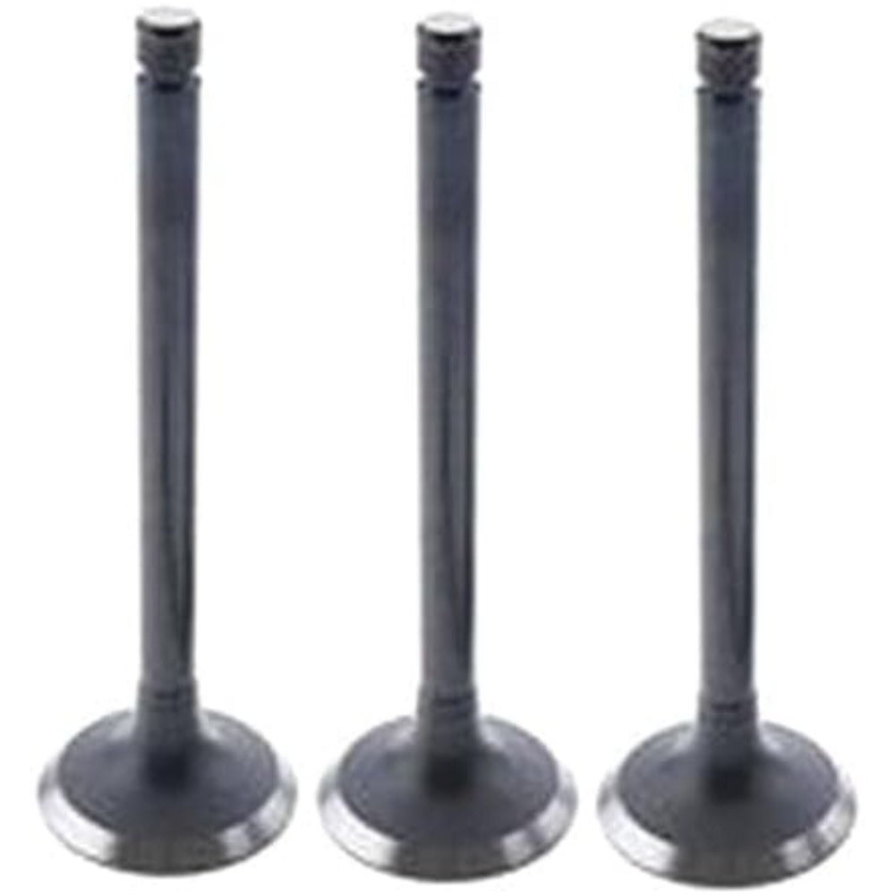 For Komatsu Excavator PC40FR-1 PC40FR-2 Yanmar 3TNE88 Komatsu 3D88 Engine Exhaust Valve 3 Units 1 Set Y129100-11130 - KUDUPARTS