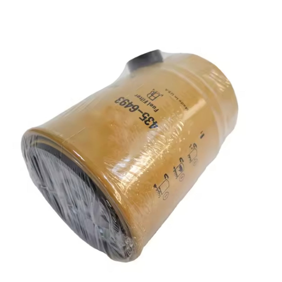 Fuel Filter 435-6493 for Caterpillar CAT Engine C7.1 DE200E0 DE200GC DE220GC - KUDUPARTS