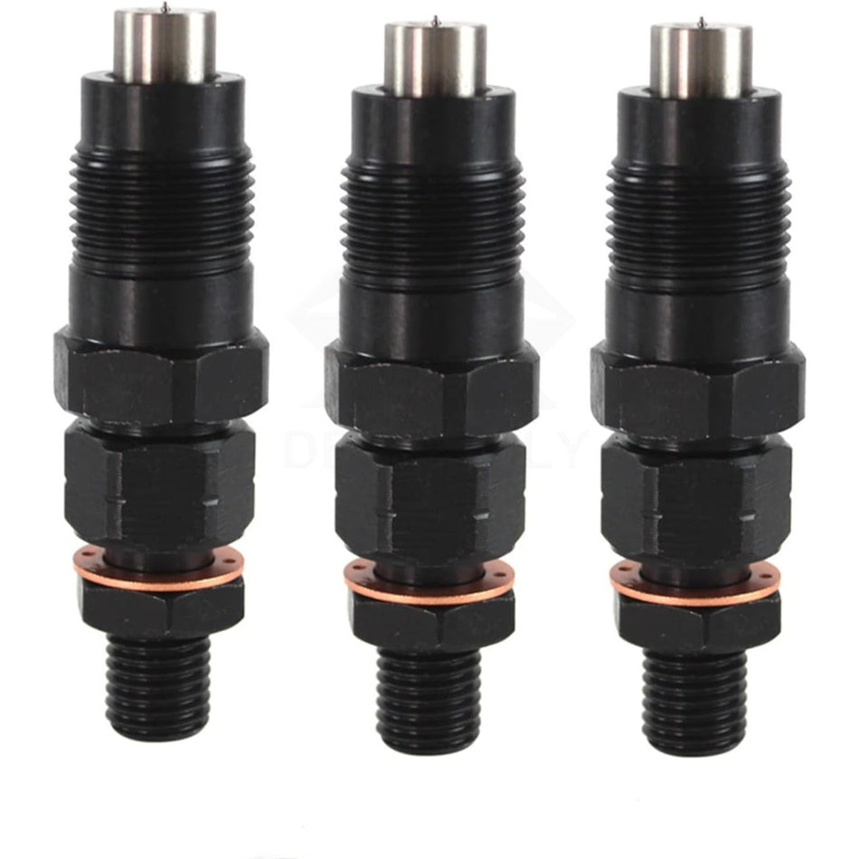 3Pcs Fuel Injector SBA131406340 for New Holland Tractor TC24D TZ18DA TZ22D TZ25DA GT65 GT75 LGT14D LGT16 - KUDUPARTS