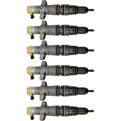 6 Pcs Fuel Injector 387-9426 for Caterpillar CAT Engine C7 Wheel Skidder 545C - KUDUPARTS