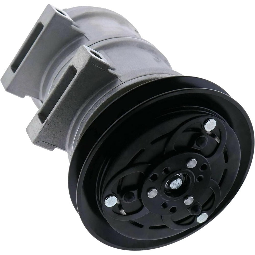 DKS15D A/C Compressor 506012-2330 for John Deere Excavator Hitachi Crane - KUDUPARTS