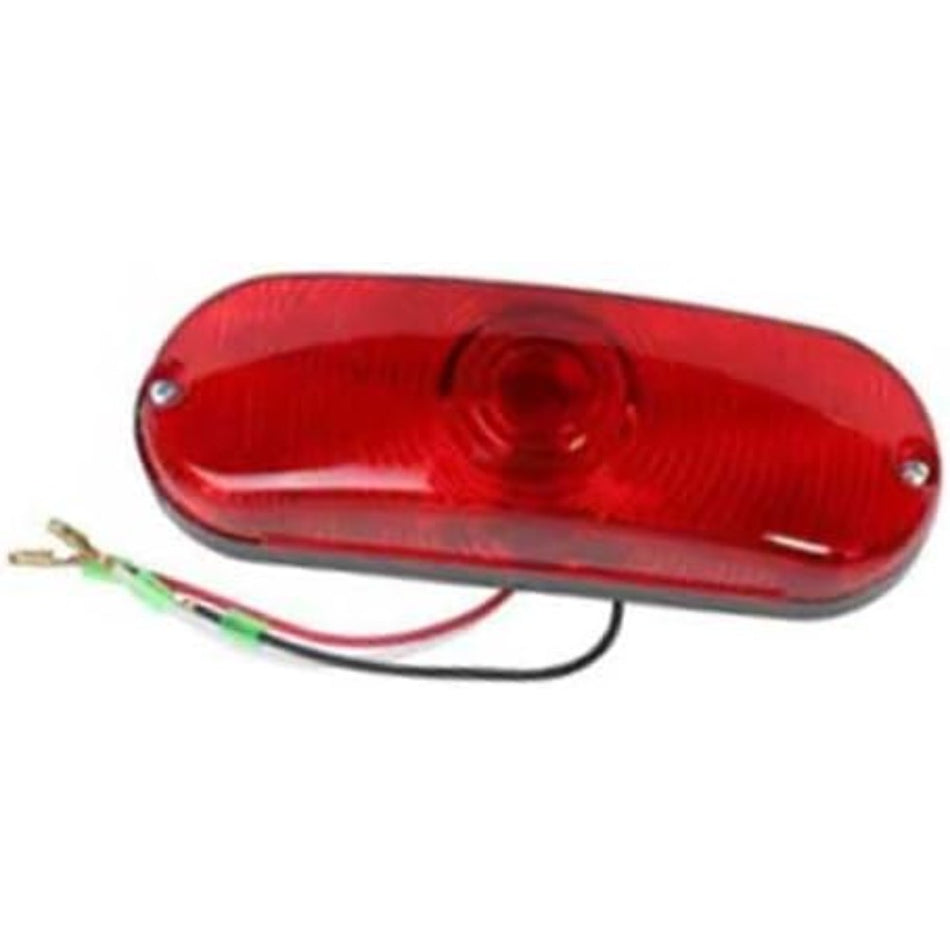 12V Red Lamp Assembly D87411 D121152 for New Holland Tractor Loader U80C U80B BU7060 - KUDUPARTS