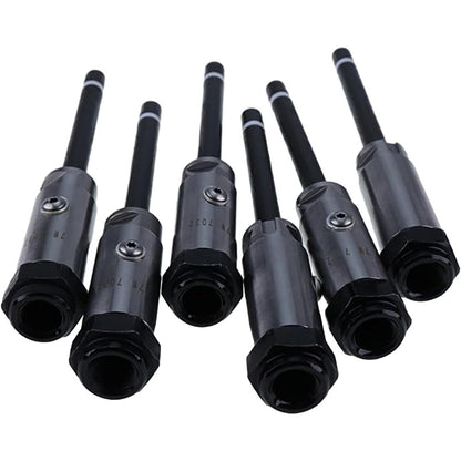 6 PCS Fuel Injector 7W-7032 0R-3424 for Caterpillar CAT Engine 3406 3406B 3406C Tractor D8N Pipelayer 578 - KUDUPARTS