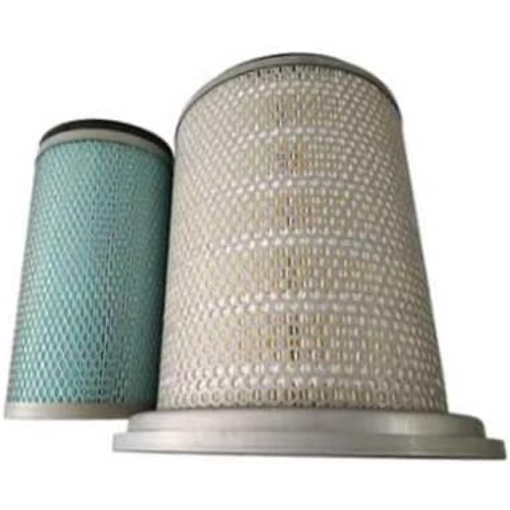 Air Filter 4206098 & 4247974 for Hitachi Excavator EX100W EX100WD EX120 EX150 EX160WD - KUDUPARTS