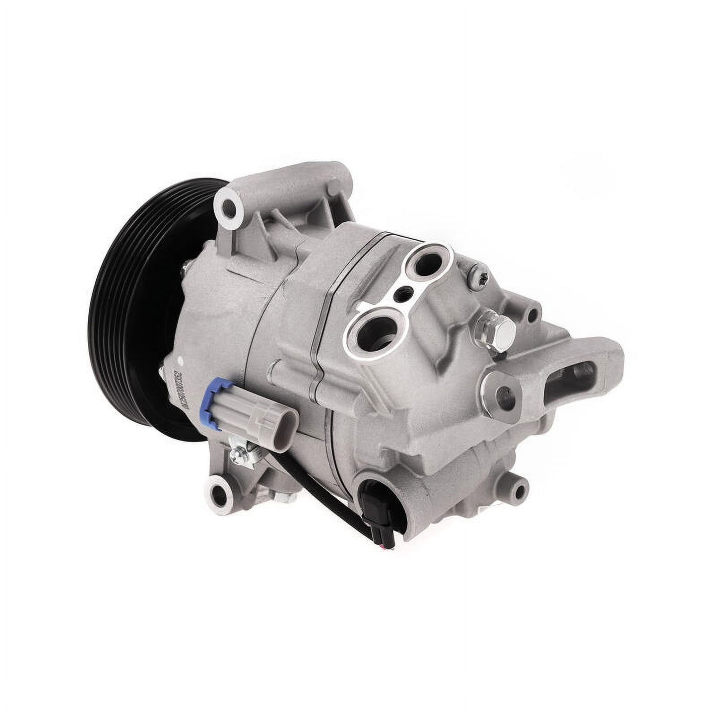 Compresor de aire acondicionado CVC de 12 V, paquete de 6, 126 mm, con embrague 68225206AB para Chrysler Pacifica (2017-2022) y Voyager (2020-2022)