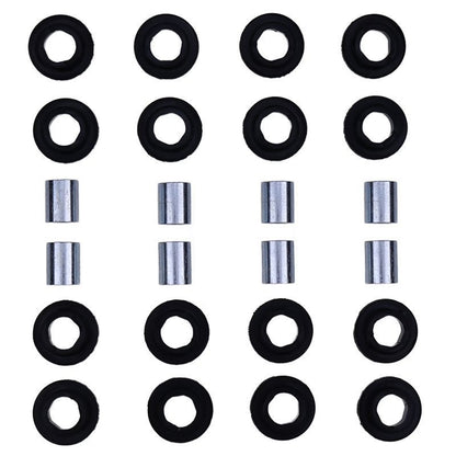 All 4 Shock Bushing Bearing Sleeve Kit for Arctic Cat 250 300 400 500 650 700