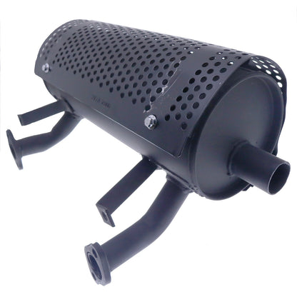 Right Side Muffler for Honda Engines GX610 GX620 GX630 GX660 GX670 GX690 (Starter Side Outlet)