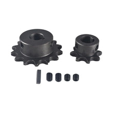 5/8" x 12" Complete Jackshaft Kit for Go Kart Cart / Mini Bike With 400 410 420 Chains - KUDUPARTS