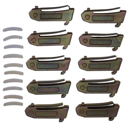 10 Pcs Flex Pins K290S for Hensley Style X290 Series Bucket Teeth