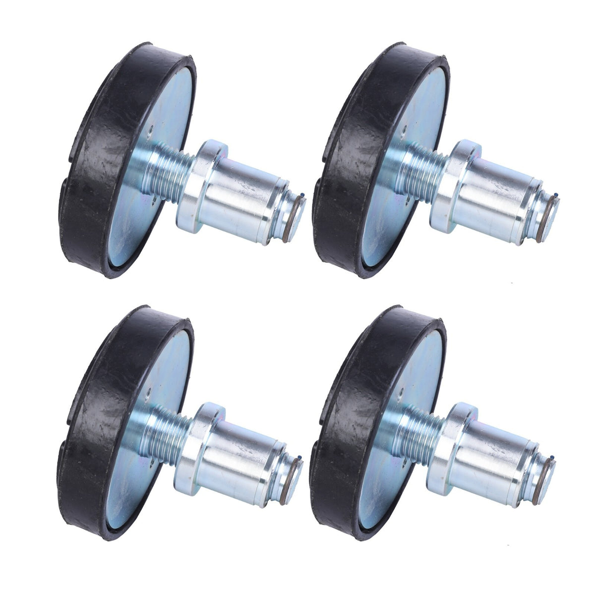 4 Pieces Car Lift Rubber Tray Heightening Feet Plus High Leg Pads Shaft Diameter - KUDUPARTS