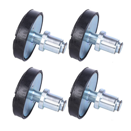 4 Pieces Car Lift Rubber Tray Heightening Feet Plus High Leg Pads Shaft Diameter - KUDUPARTS