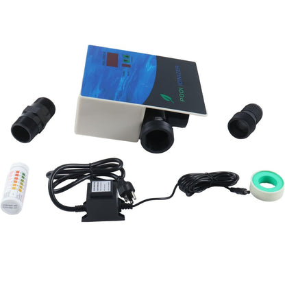 Système complet d'entretien et de désinfection des piscines hors sol avec ioniseur, outil 444301 pour moteur Detroit série 60 et spas.