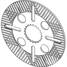 Disque de frein gauche AT339543 pour chargeuse John Deere 315, 325, 210, 310, 315, 325, 410 et 410KTC