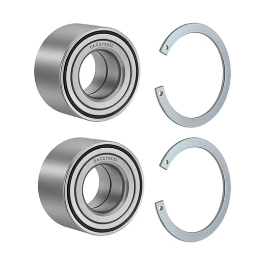 Front Wheel Bearing Set 91051-HR3-A21 90651-HR3-A20 for Honda Foreman Rubicon 500 520 Rancher 420 2014-2024 - KUDUPARTS
