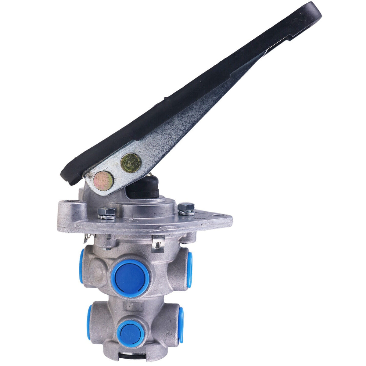 E-3 Single Circuit Foot Brake Valve With Pedal Replace Haldex KN22100 Bendix 277863 Automann 170.277863 IHC 428186R2 Velvac 034038 - KUDUPARTS