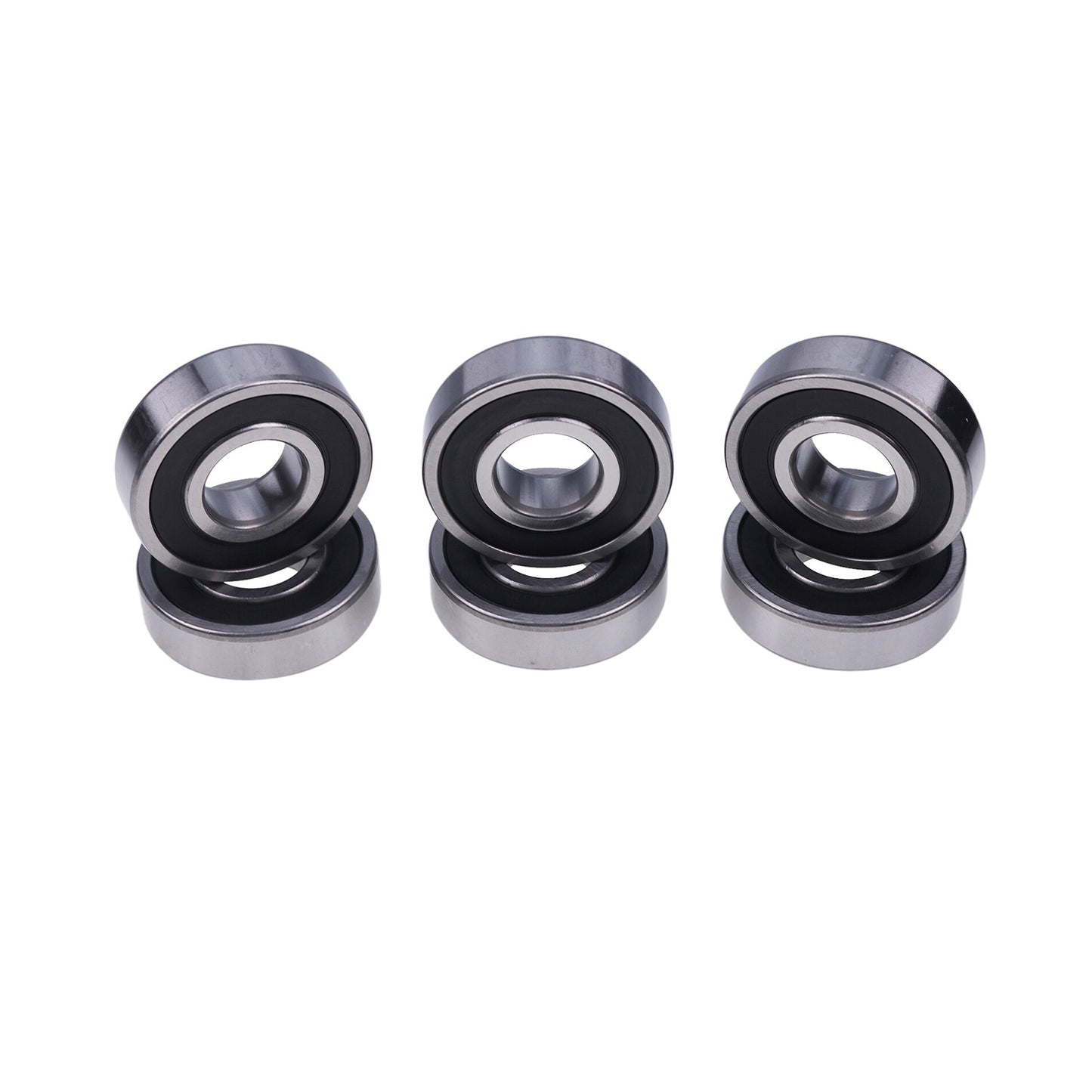 6 Pcs Spindle Bearing JD9467 JD9299 for John Deere Engine 6067 6135 Mower WG32A WG36A WG48A WH48A WH52A WH61A