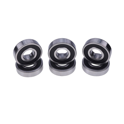 6 Pcs Spindle Bearing JD9467 JD9299 for John Deere Engine 6067 6135 Mower WG32A WG36A WG48A WH48A WH52A WH61A