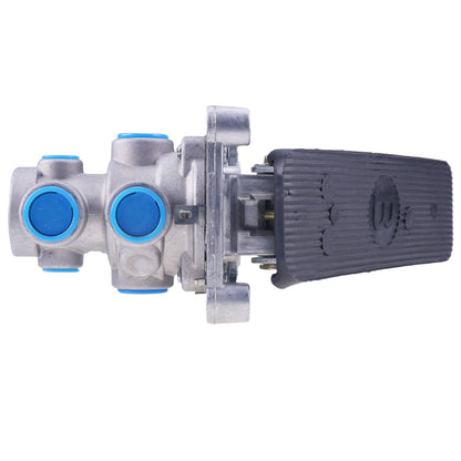 Valve de frein à pied à circuit unique E-3 avec pédale. Remplace Haldex KN22100, Bendix 277863, Automann 170.277863, IHC 428186R2, Velvac 034038