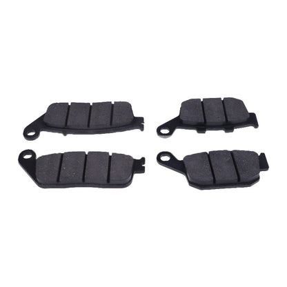 4 pastillas de freno delanteras y traseras FA196 FA140 para Buell Blast 2000-2005 Honda CB500X CBR500R 2013-2020
