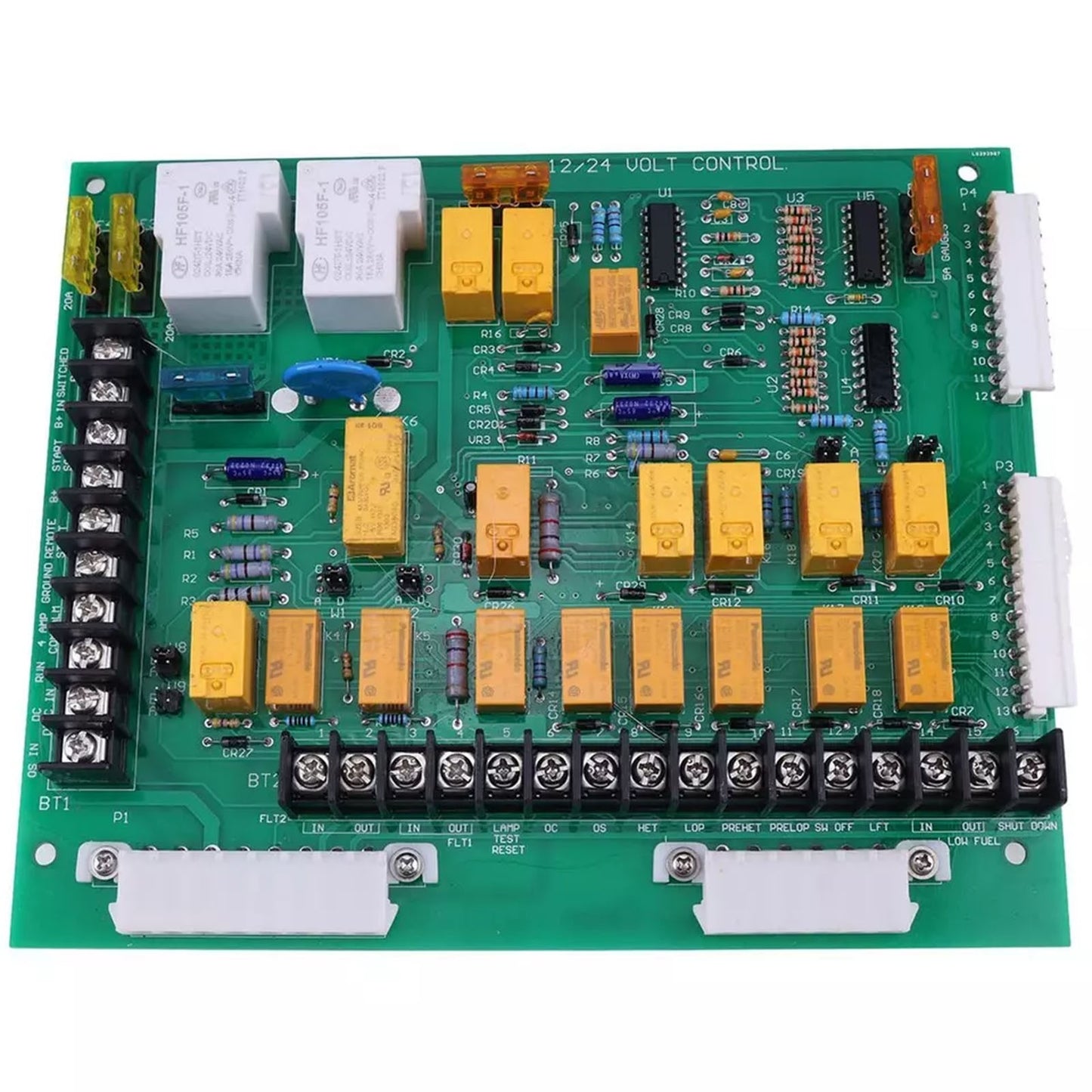 24V 12 Lights Generator Control Panel 300-4297 300-2812 Curcuit Board for Onan(Ship to US Only.) - KUDUPARTS