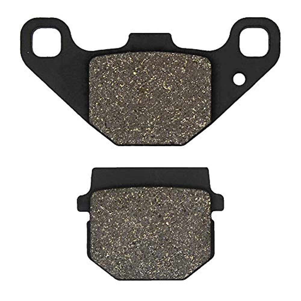 2 plaquettes de frein à disque pour moto tout-terrain, scooter, cyclomoteur, quad 50cc, 70cc, 90cc, 110cc, 125cc, 150cc, 200cc, 250cc et quad