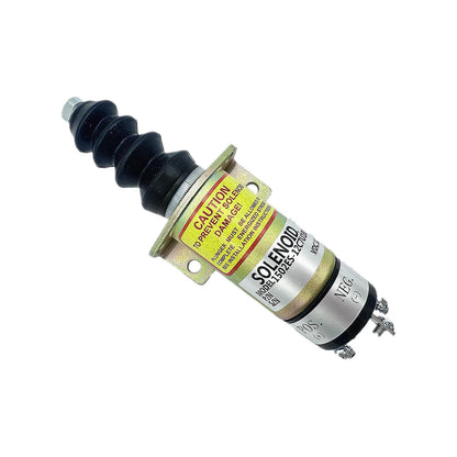 Stop Solenoid 1500-1000 1502ES-12C7U1B1 ES1502C-12V T20 with 3 Terminals for Woodward 1500 Series 12V(Ship to US Only.)