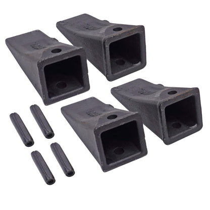 Lot de 5 dents de godet X156L avec goupille cylindrique 156LPN pour mini-pelles et chargeuses compactes 156 TX156 6716001 1914210182