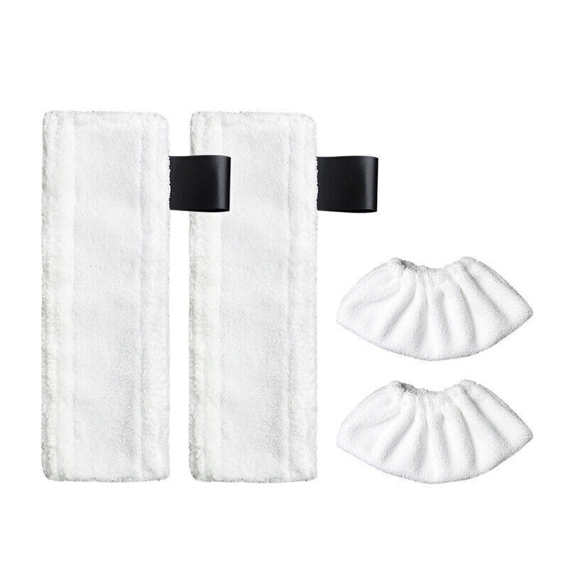 10 Pieces Mop Cloths and Pad for Karcher EasyFix Steam Cleaner Equipment SC2 SC3 SC4 SC5 - KUDUPARTS