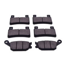 6 Pcs Front Rear Brake Pad FA296 FA174 for Honda Motorcycle CBR600F4i Sport 2001-2006