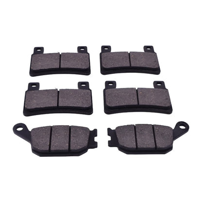 6 Pcs Front Rear Brake Pad FA296 FA174 for Honda Motorcycle CBR600F4i Sport 2001-2006