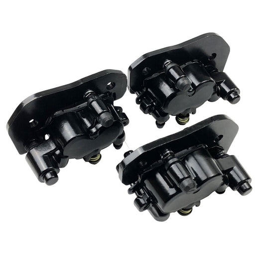 Front & Rear Brake Calipers With Pads 703500968 703500969 for Can-Am ATV Renegade 500 570 800R 850 1000 1000R - KUDUPARTS