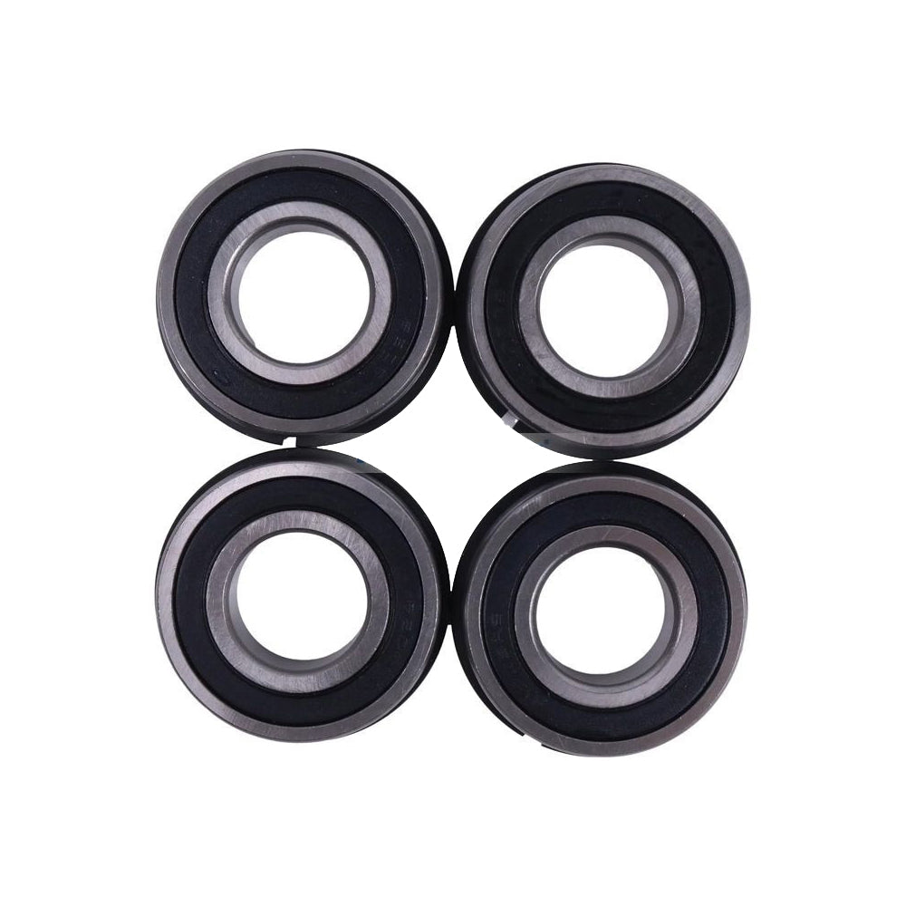 4 Pieces Front Wheel Bearing 410-0018-00 for Spartan Lawn Mower - KUDUPARTS