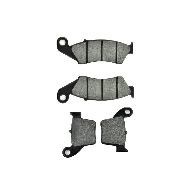Lot de 4 plaquettes de frein avant et arrière FA185 FA346 pour motos Honda CRF450R, CR250R, CR125R et CRF450X.