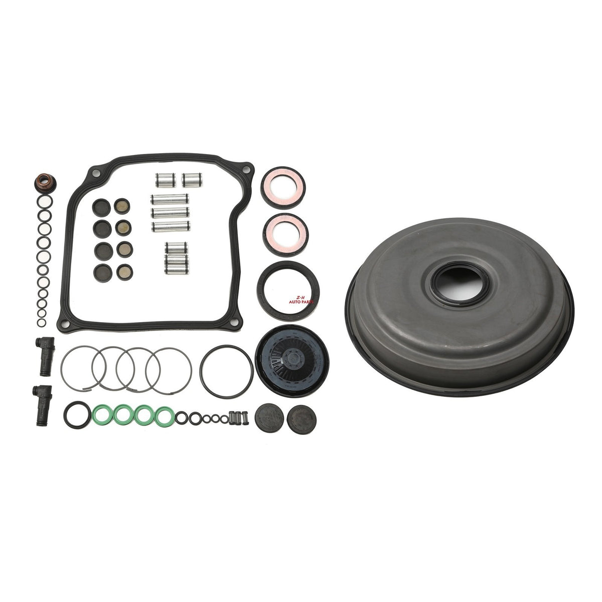 DQ500 Transmission Overhaul Clutch Rebuild Kit 0BH301125D 0BH301125A for Audi Q3 TTRS Volkswagen Tiguan 2019-2023 DQ500 - KUDUPARTS