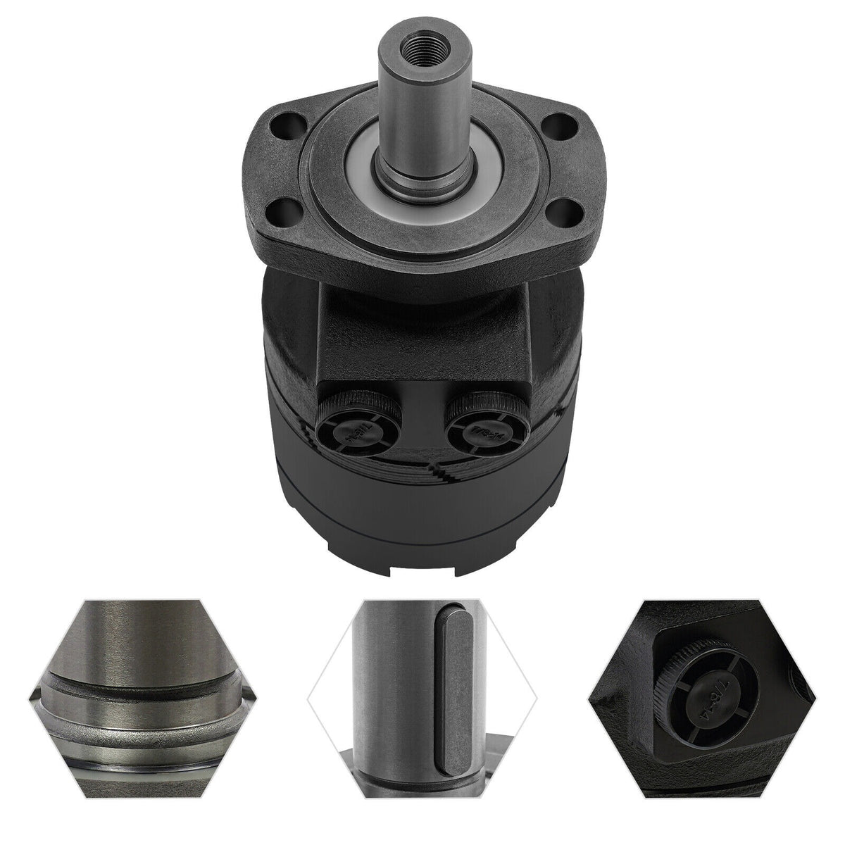 For Danfoss White RE013948 660-4-0010-9 Hydraulic Motor (Ship to US Only.) - KUDUPARTS