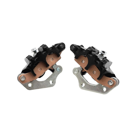 Right & Left Front Brake Calipers 43080-0056 43080-0057 for Kawasaki ATV 2011 2014 KFX450R - KUDUPARTS