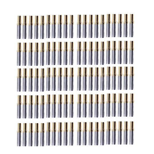 100 Pieces Deutsch Size 16 20-16 AWG Gold Solid Socket 0462-201-1631 - KUDUPARTS