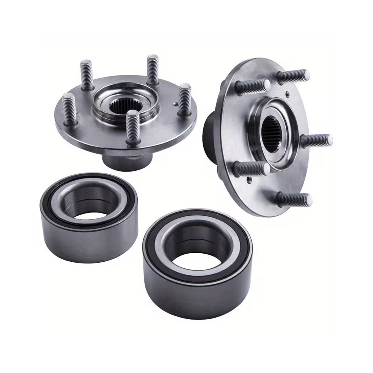 A Pair Front Wheel Hub Bearing Kit JCE39S for Honda Accord Crosstour Acura TSX