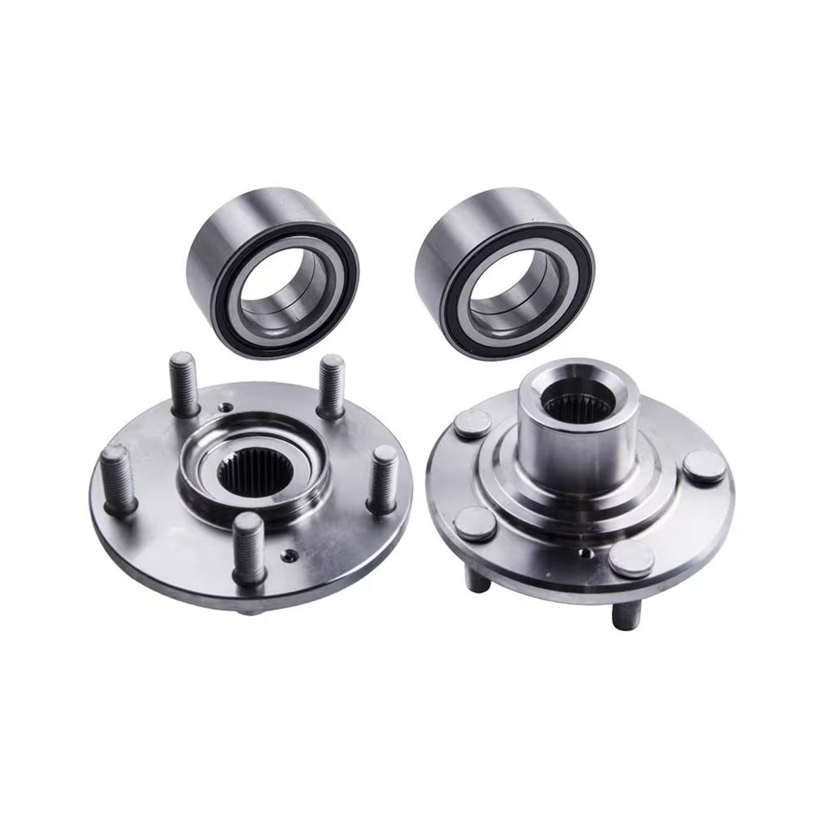 A Pair Front Wheel Hub Bearing Kit JCE39S for Honda Accord Crosstour Acura TSX - KUDUPARTS