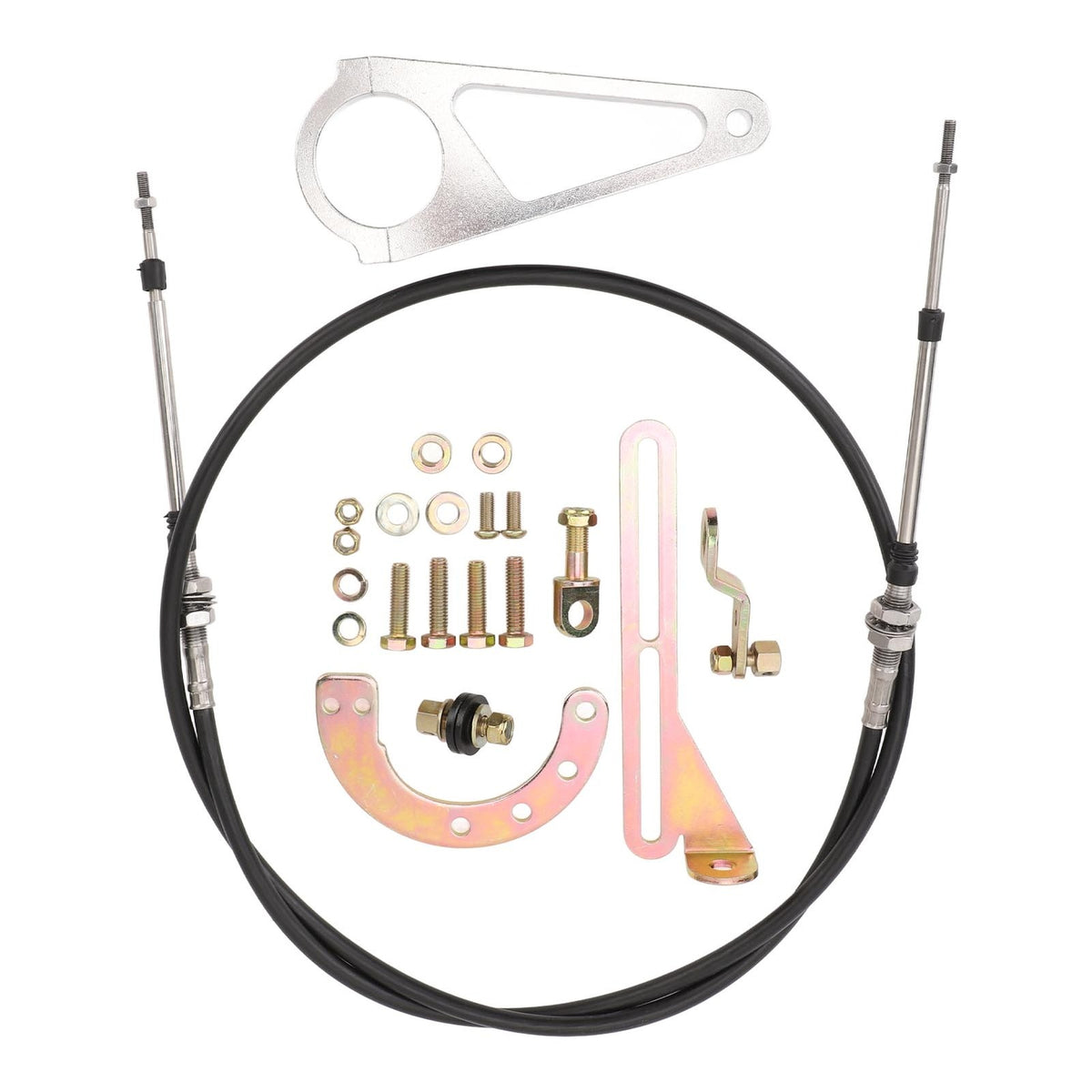 Cable Column Shift Linkage Kit LB01-ACA-1804 for GMC Automatic Transmission 4L80-E TH350 TH400 TH200 - KUDUPARTS