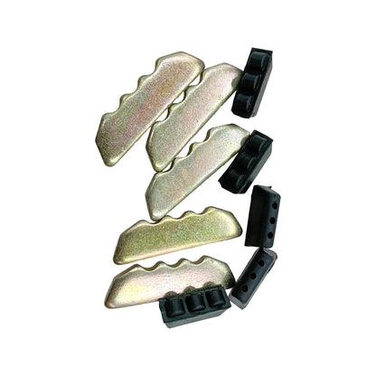 Lot de 5 goupilles 25S et 30S (25PN et 30PN) et verrous 25LK et 30LK pour dents de godet de type Esco