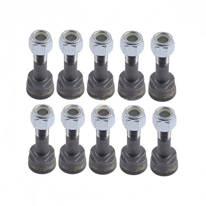 10 Pieces 1100 Series Stump Grinder Teeth for Vermeer Yellow Jacket