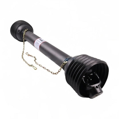 1-3/8" x6 Spline to 1-3/8" Round With 1/2" Hole 42"-58" Length Series 5 PTO Drive Line for Rotary Cutter