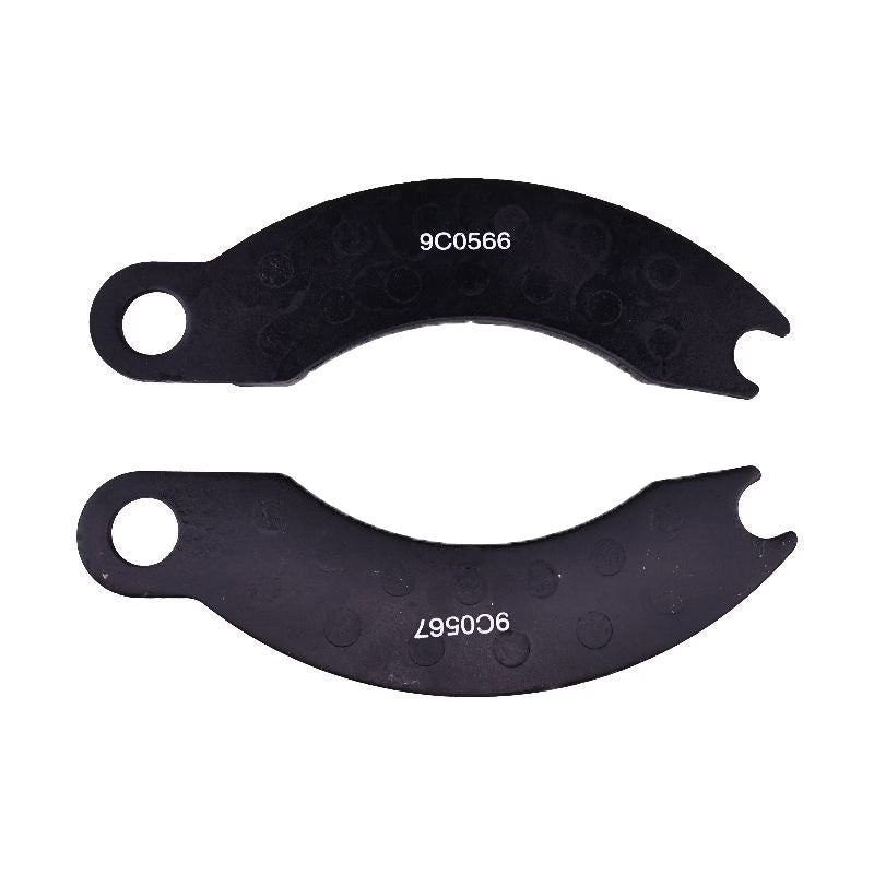 2 plaquettes de frein 9C0567 9C0566 pour Caterpillar CAT 725 730 D250D D300D D350E D400E 65E 75E 85E 95E 773B 776C 777B 916 936 518 528 613C 530B